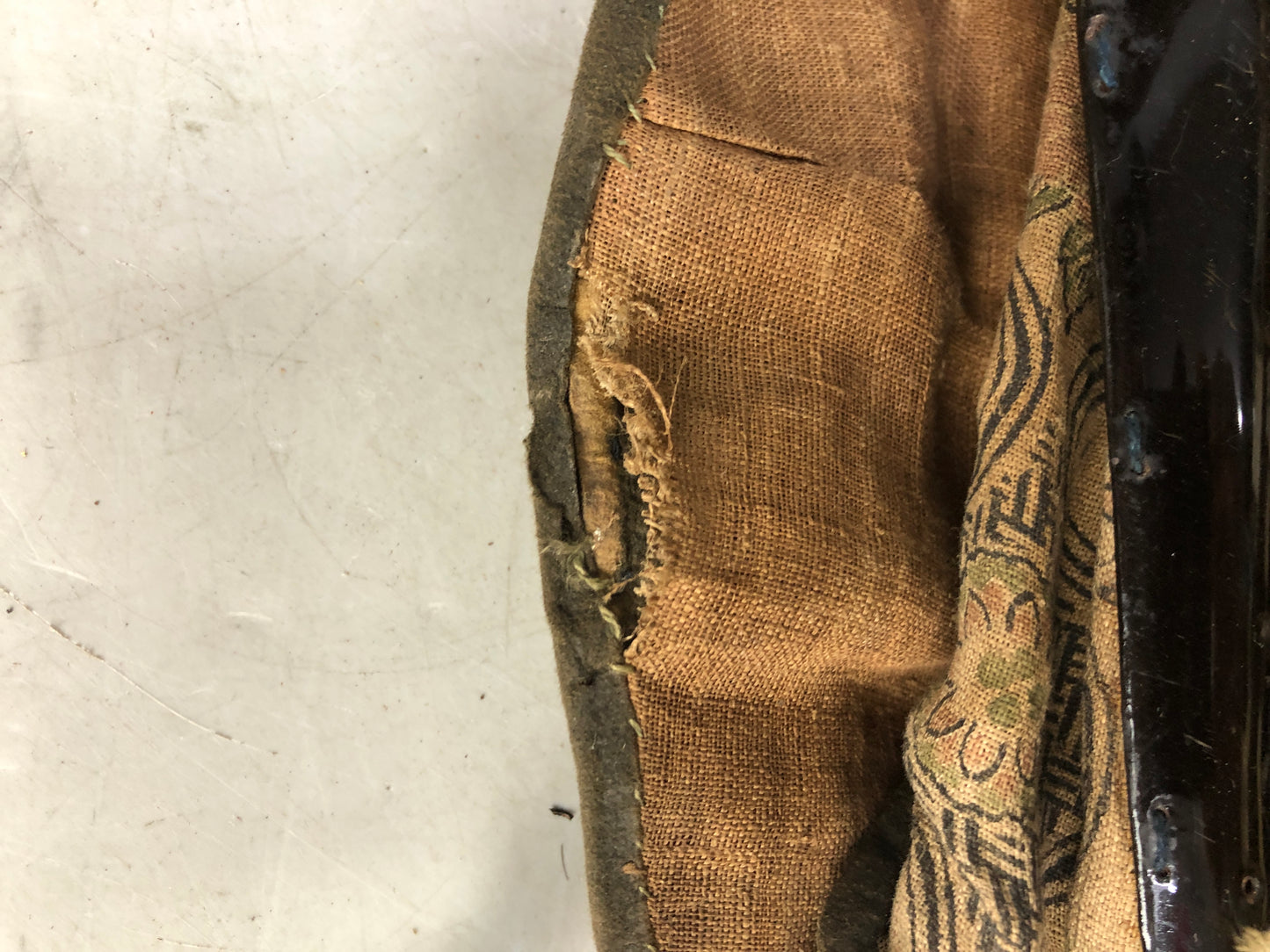 Y8008 YOROI Iron Gauntlets shin guards armor Edo period Japan antique samurai