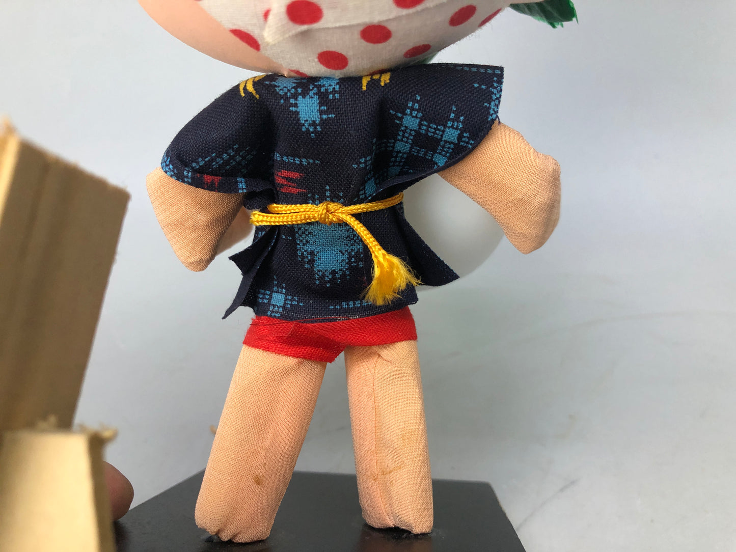 Y8109 NINGYO Japanese doll girl vegetable farmer Japan antique interior figure