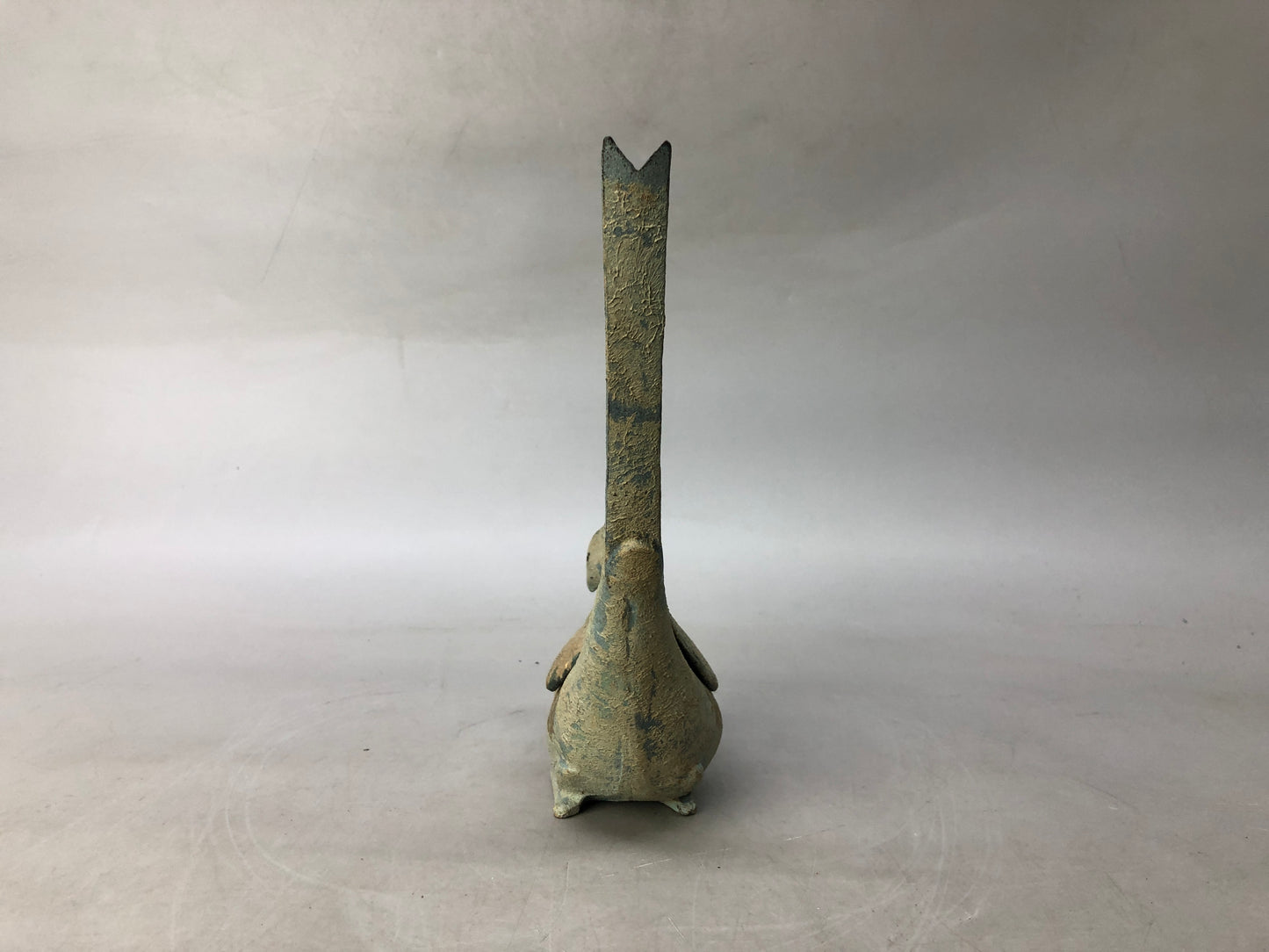 Y8166 KOURO metal Bird Japan antique fragrance incense burner aromatherapy aroma