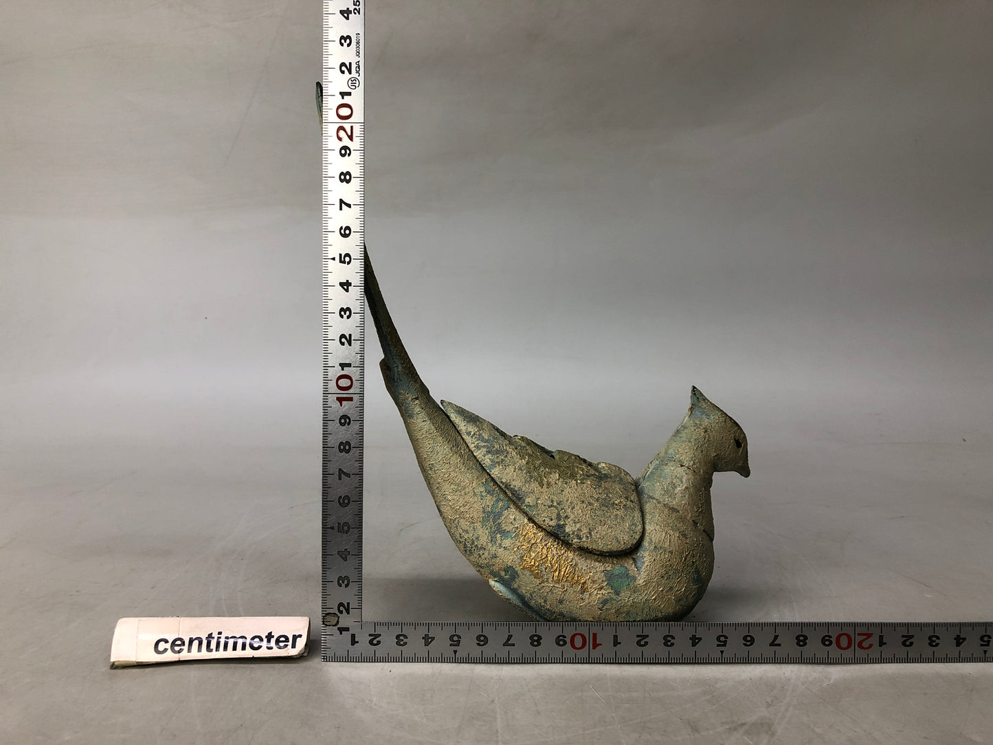 Y8166 KOURO metal Bird Japan antique fragrance incense burner aromatherapy aroma