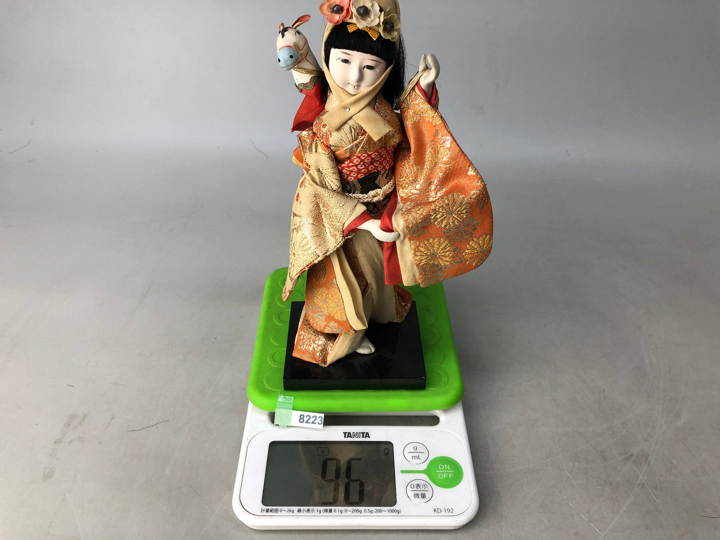 Y8223 NINGYO Japanese doll dancing girl Japan antique interior figurine figure