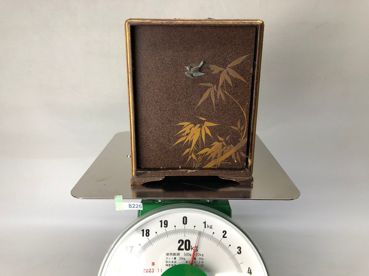 Y8226 TANSU small chest drawers accessory trinkets Makie Japan antique furniture