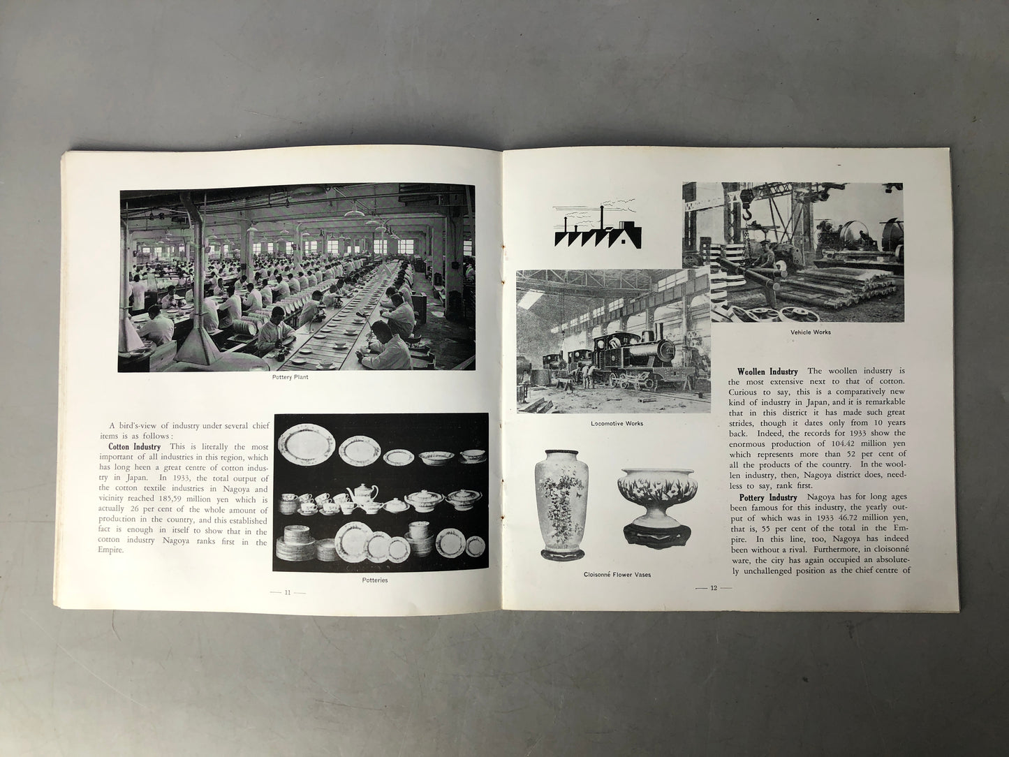 Y8244 BOOK Prewar tourist guide Nagoya English translation Japan antique reading