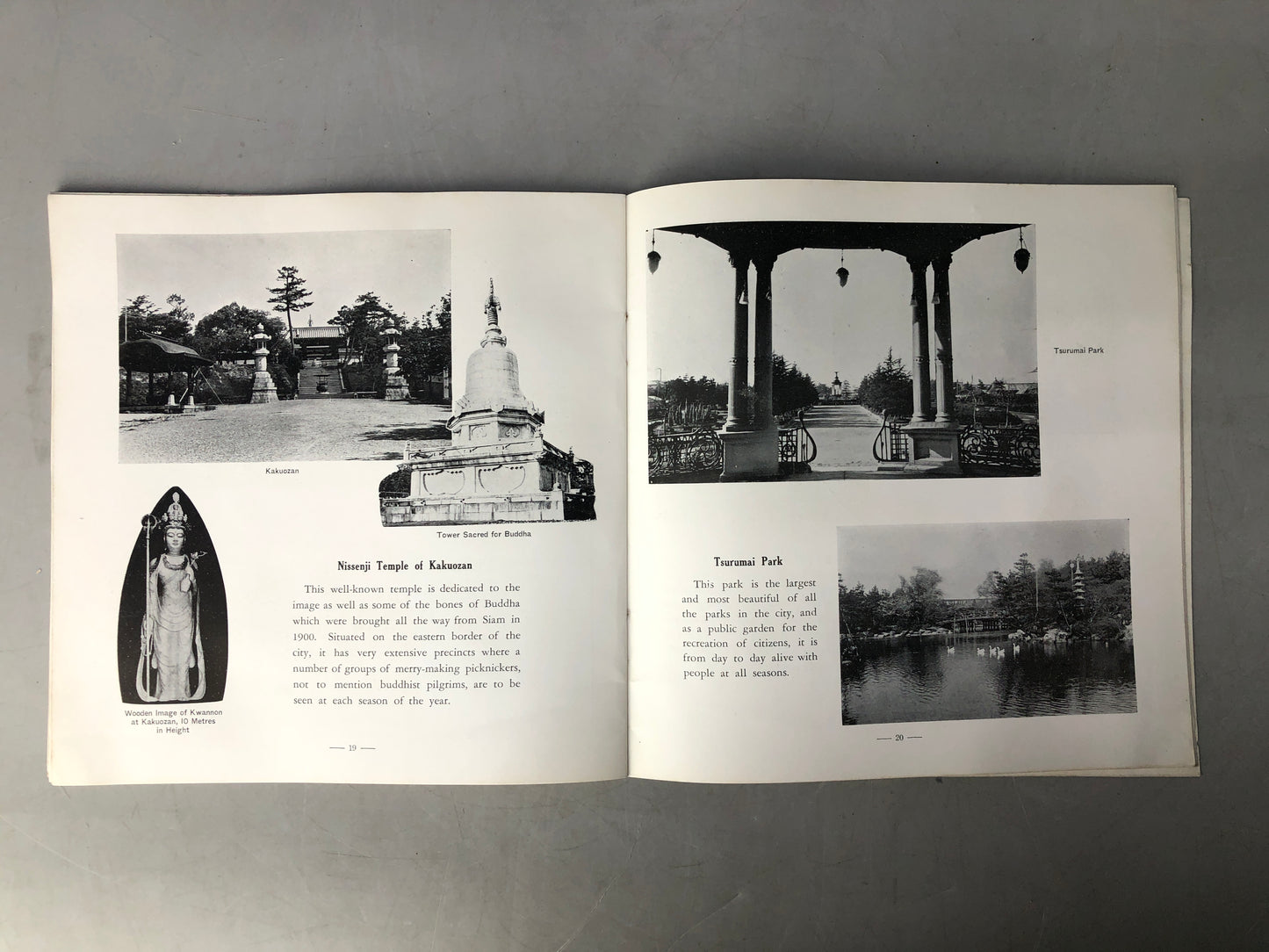 Y8244 BOOK Prewar tourist guide Nagoya English translation Japan antique reading