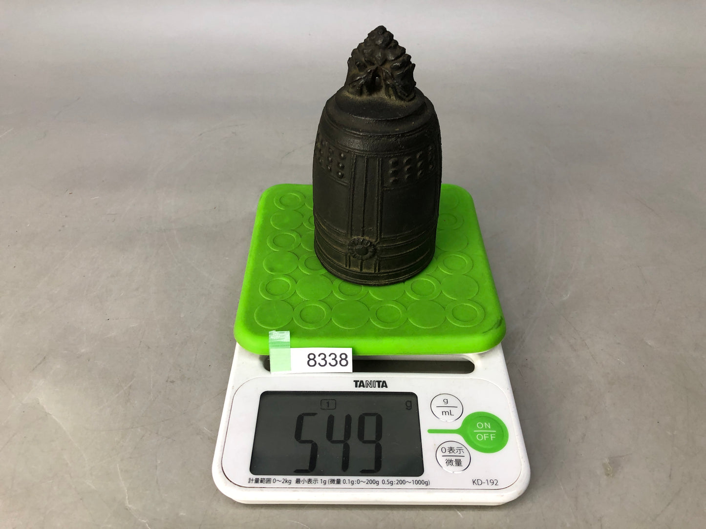 Y8338 Buddhist Altar Equipment copper Bell Japan Buddhism antique vintage