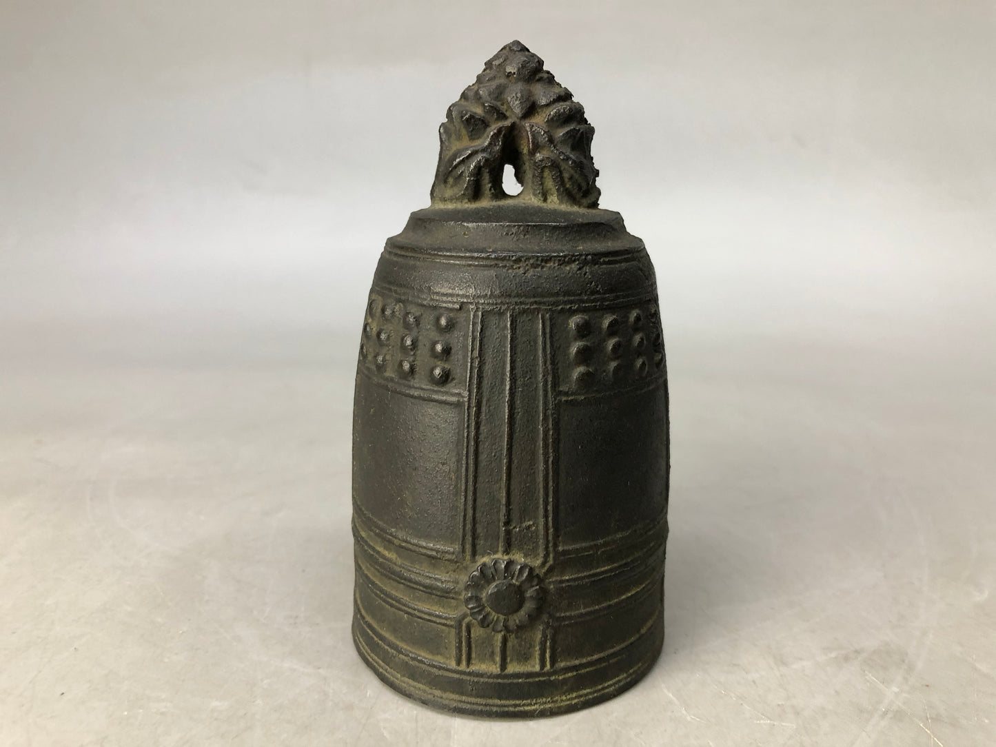 Y8338 Buddhist Altar Equipment copper Bell Japan Buddhism antique vintage