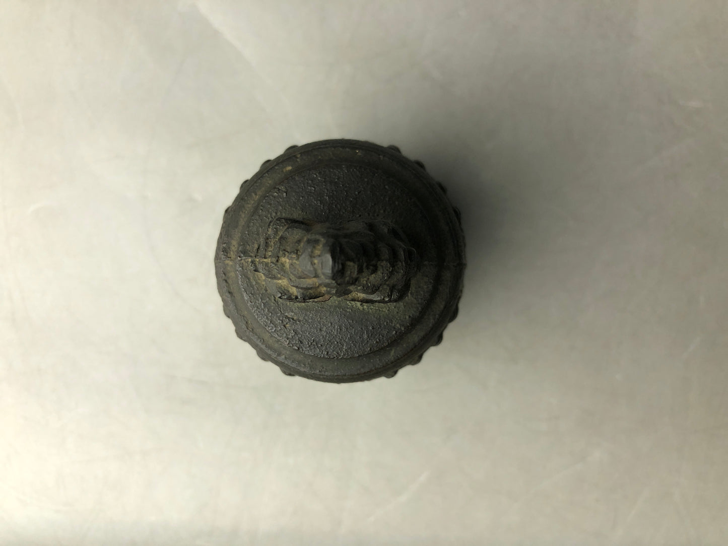 Y8338 Buddhist Altar Equipment copper Bell Japan Buddhism antique vintage