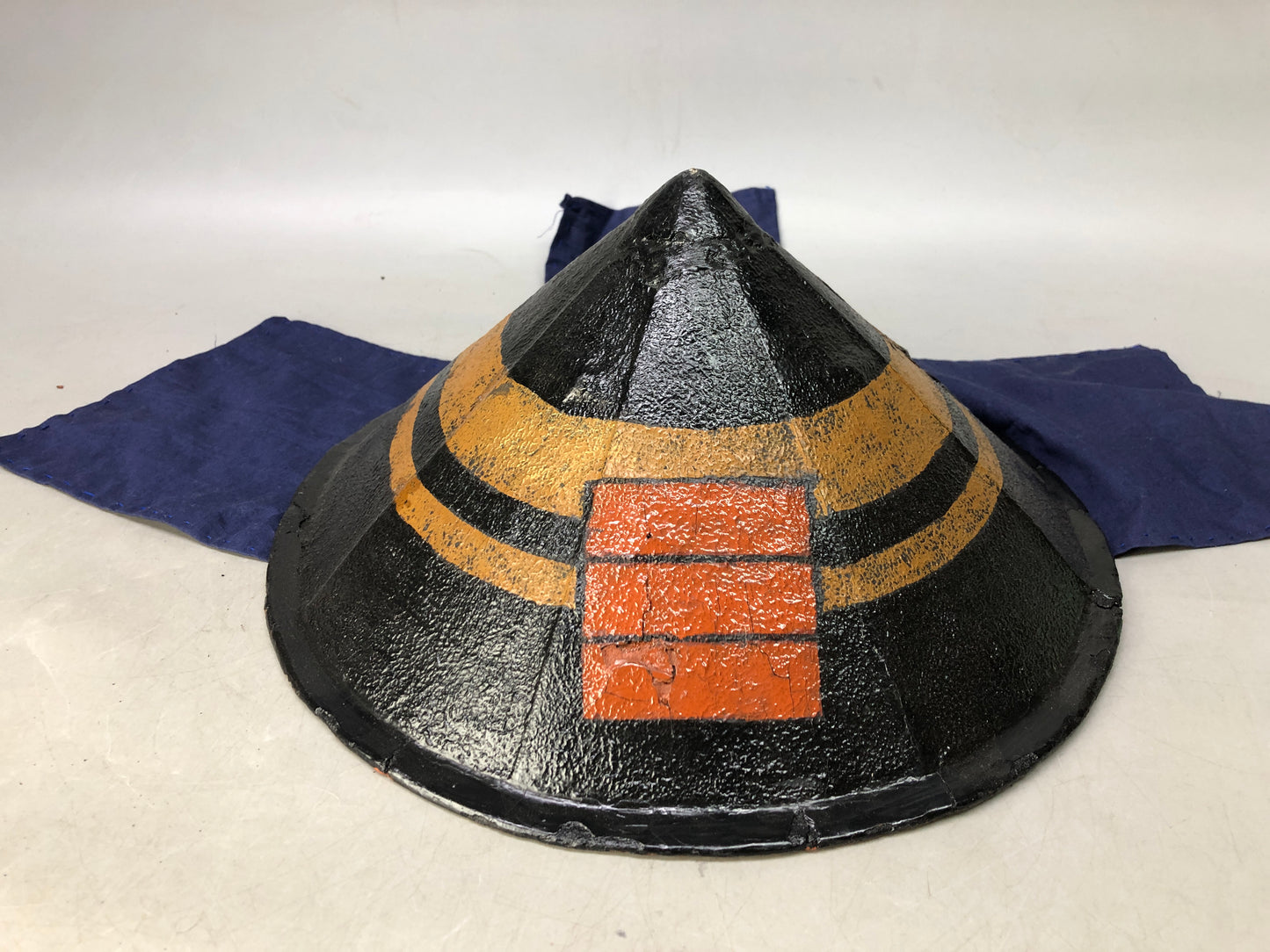 Y8407 YOROI Infantry Armor full set Jingasa Japan antique Samurai warrior bushi