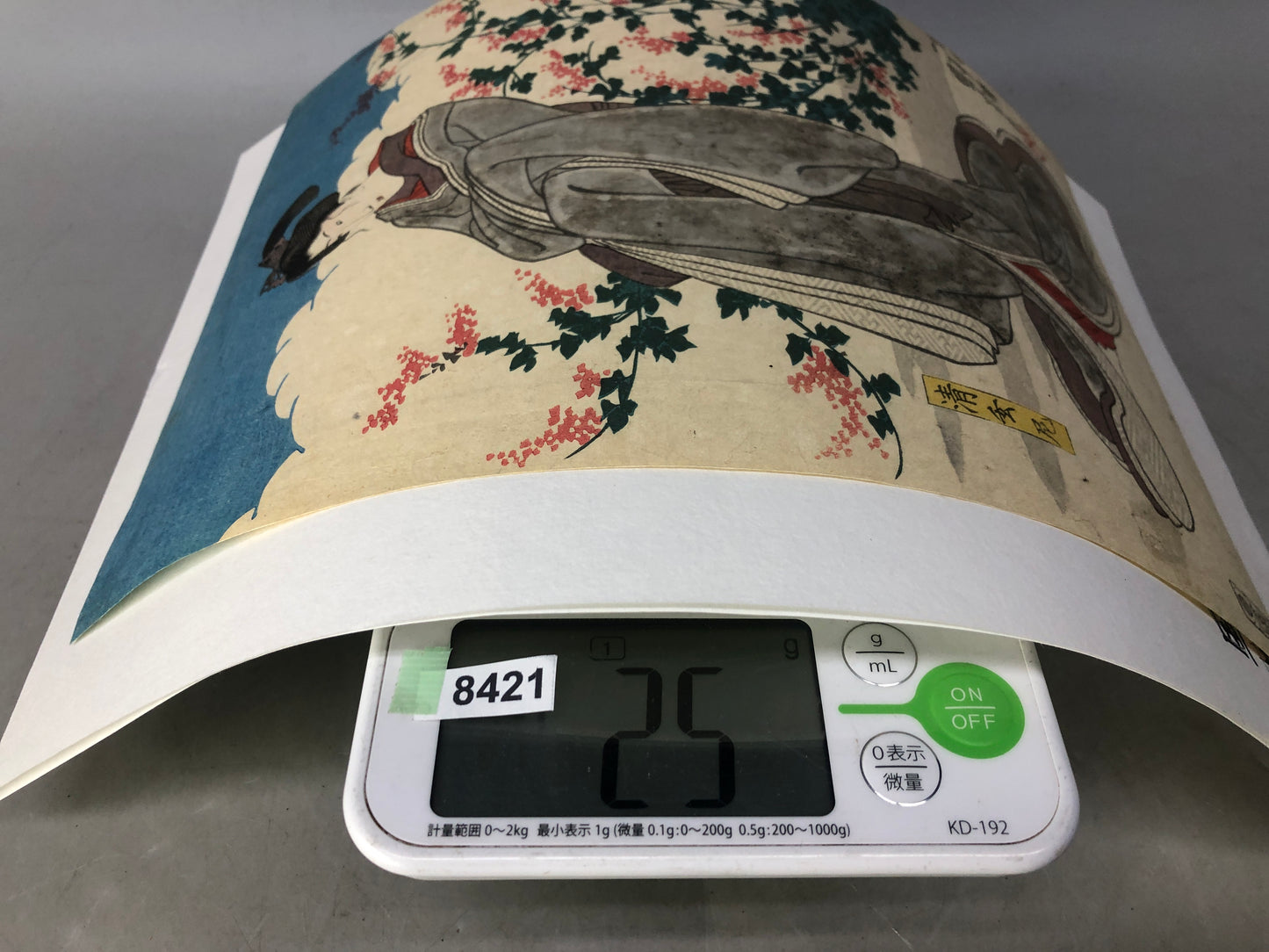 Y8421 WOODBLOCK PRINT Kuniyoshi Beautiful woman Japan Ukiyoe antique art decor
