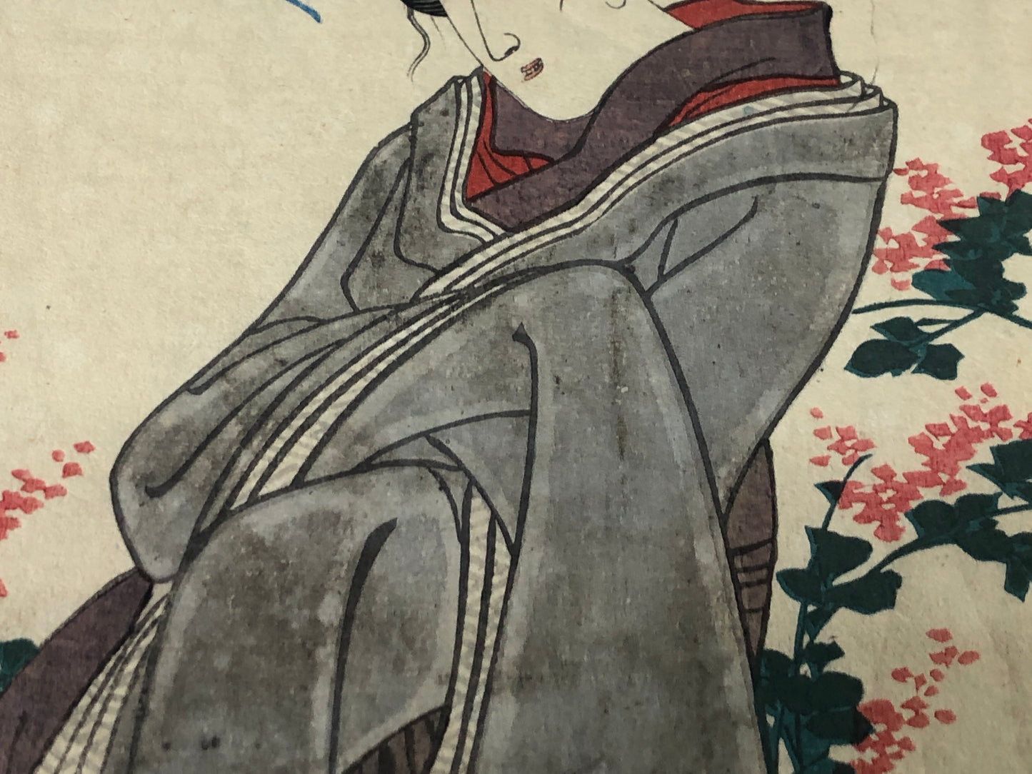 Y8421 WOODBLOCK PRINT Kuniyoshi Beautiful woman Japan Ukiyoe antique art decor