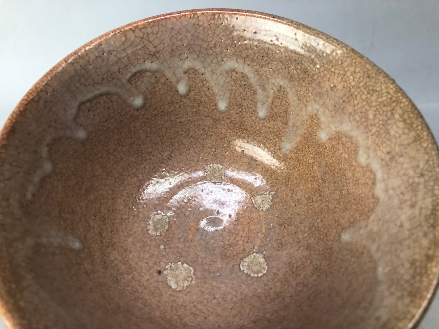 Y8425 CHAWAN Ido tea bowl box Korea antique tea ceremony Goryeo pottery cup