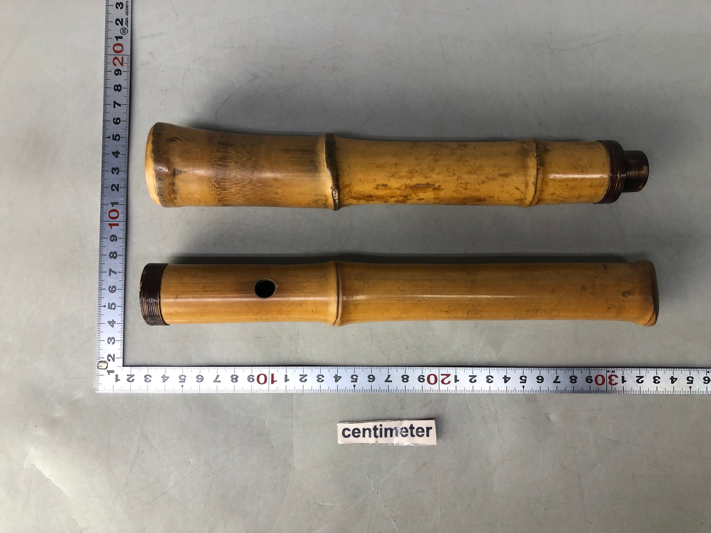 Y8432 SHAKUHACHI Bamboo flute Kinko style unsigned joint Japan antique music