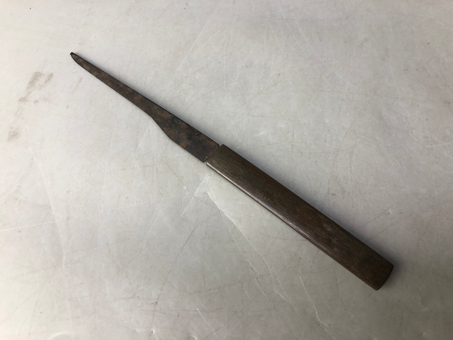Y8458 TSUKA Kogatana small sword Karako Japan Koshirae antique samurai bushi