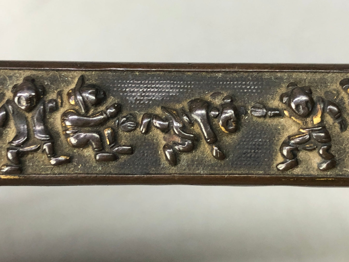 Y8458 TSUKA Kogatana small sword Karako Japan Koshirae antique samurai bushi