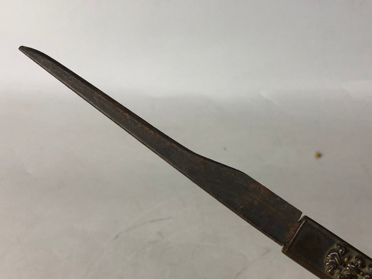 Y8458 TSUKA Kogatana small sword Karako Japan Koshirae antique samurai bushi