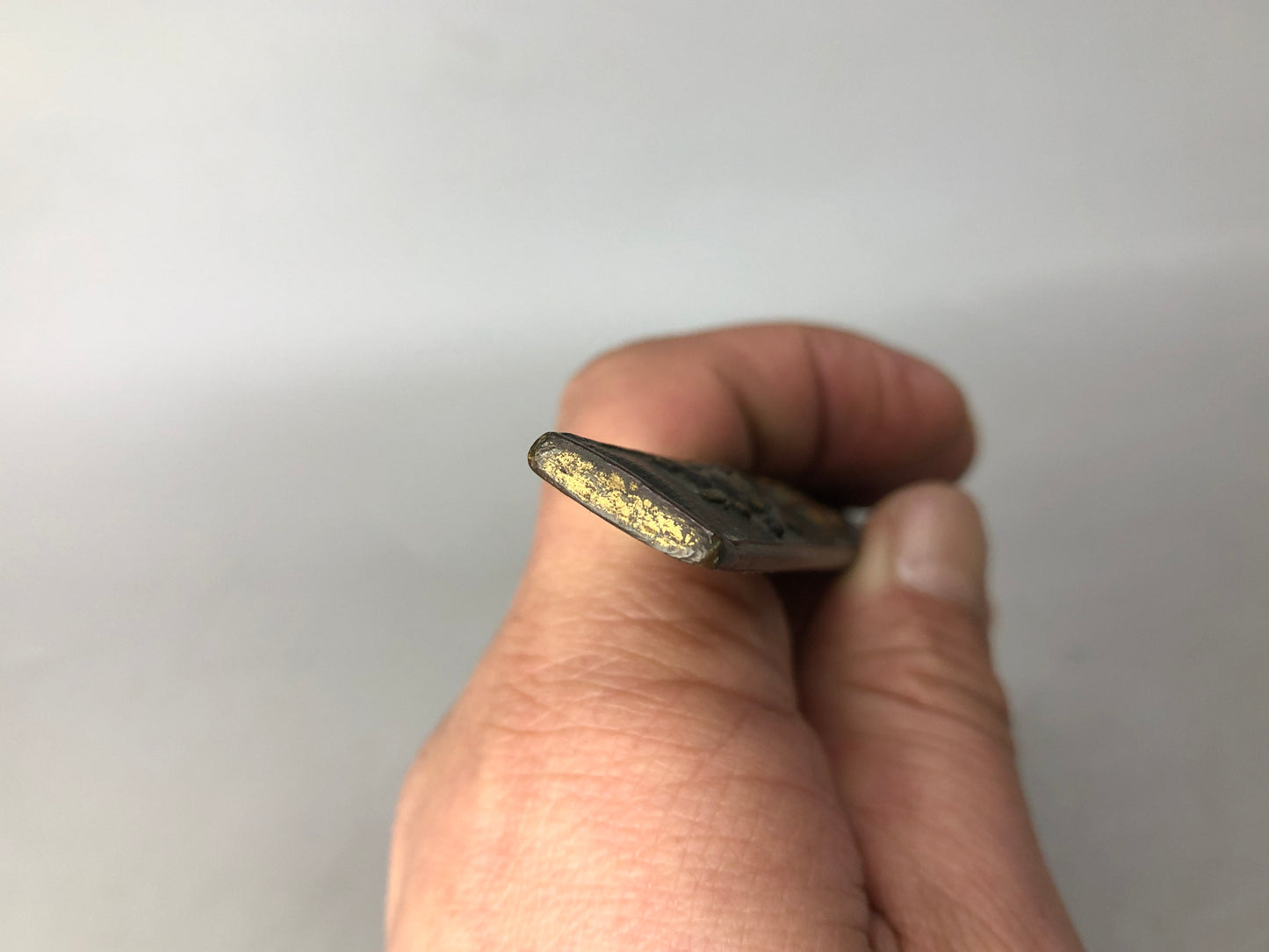 Y8460 TSUKA Kogatana small sword person Japan Koshirae antique samurai b