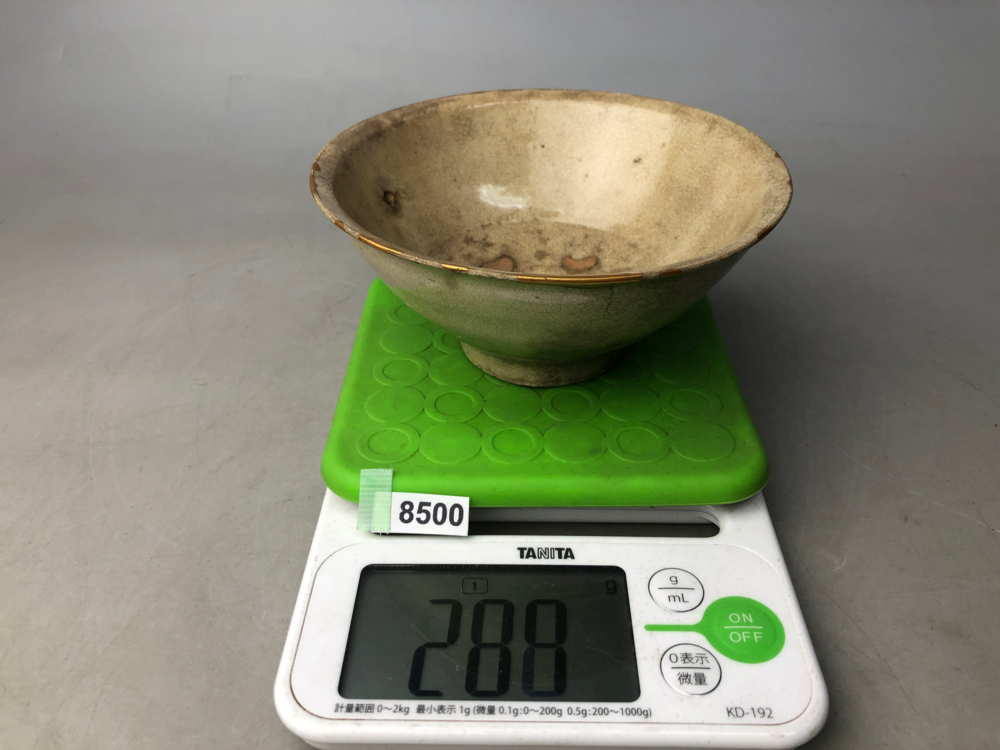Y8500 CHAWAN Korean bowl kintsugi Korea antique tea ceremony pottery teacup cup