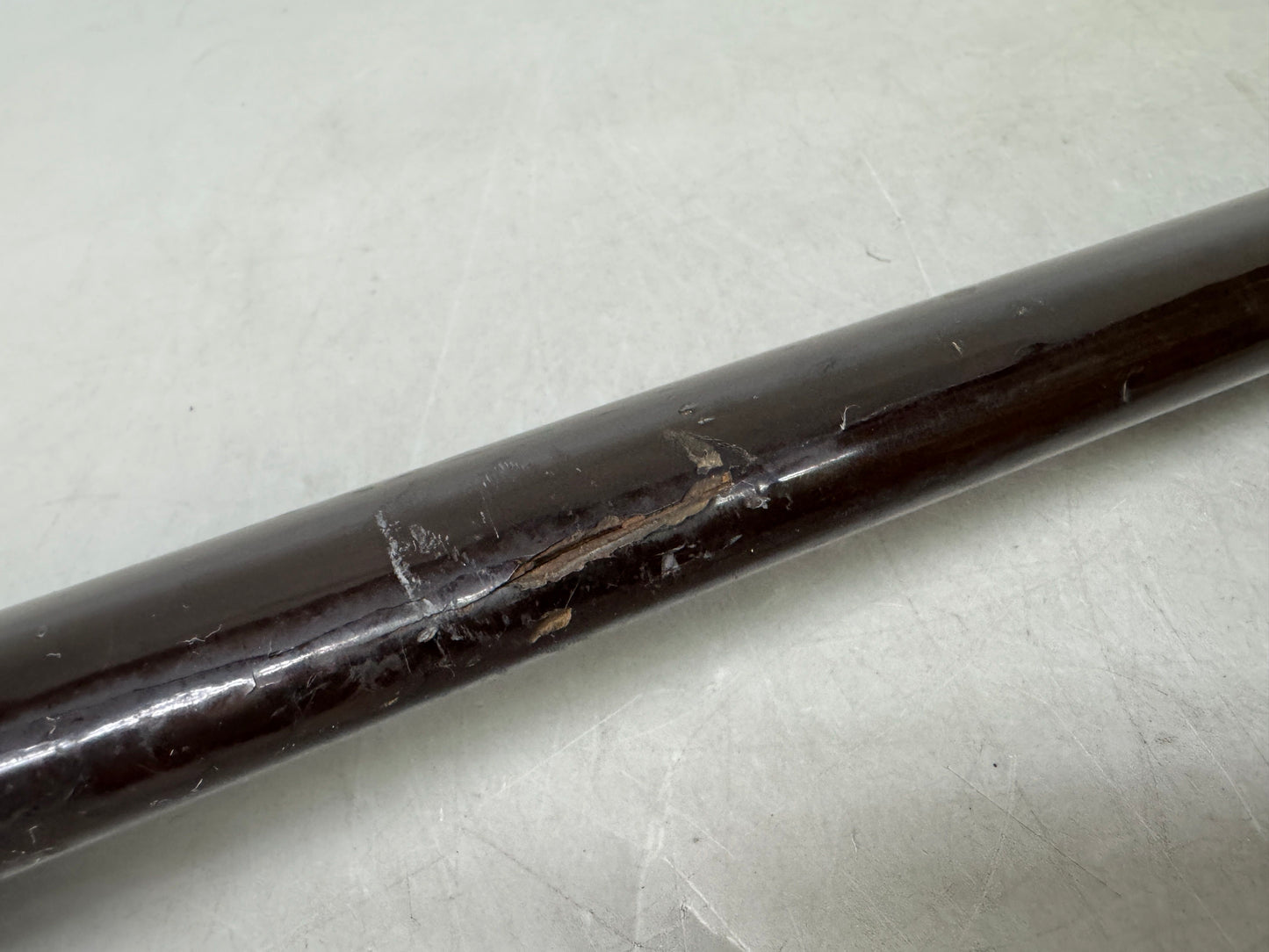 Y8553 SAYA Wakizashi scabbard black lacquer inlay Japan antique samurai katana