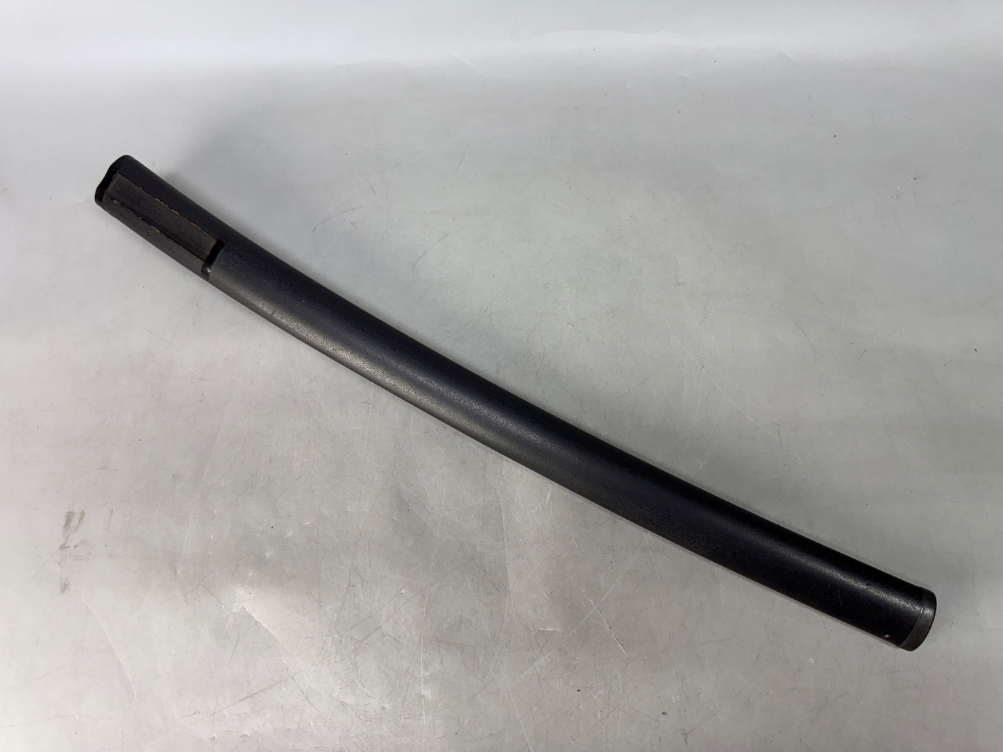 Y8554 SAYA Wakizashi scabbard black lacquer Japan antique samurai katana arms