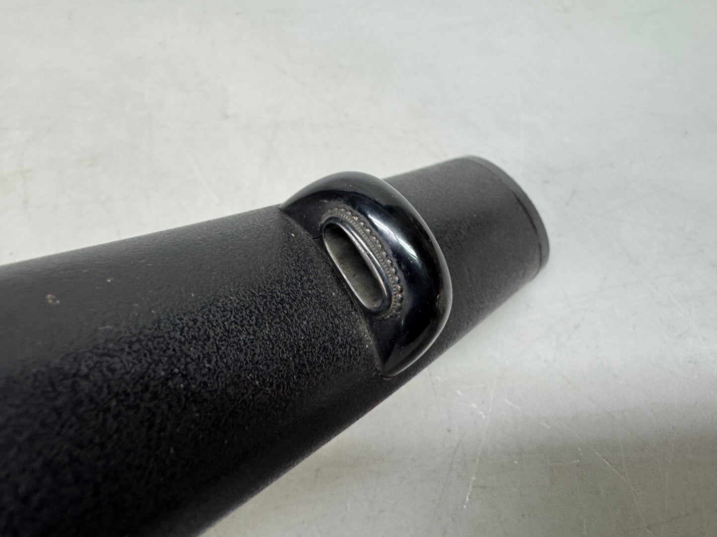 Y8554 SAYA Wakizashi scabbard black lacquer Japan antique samurai katana arms