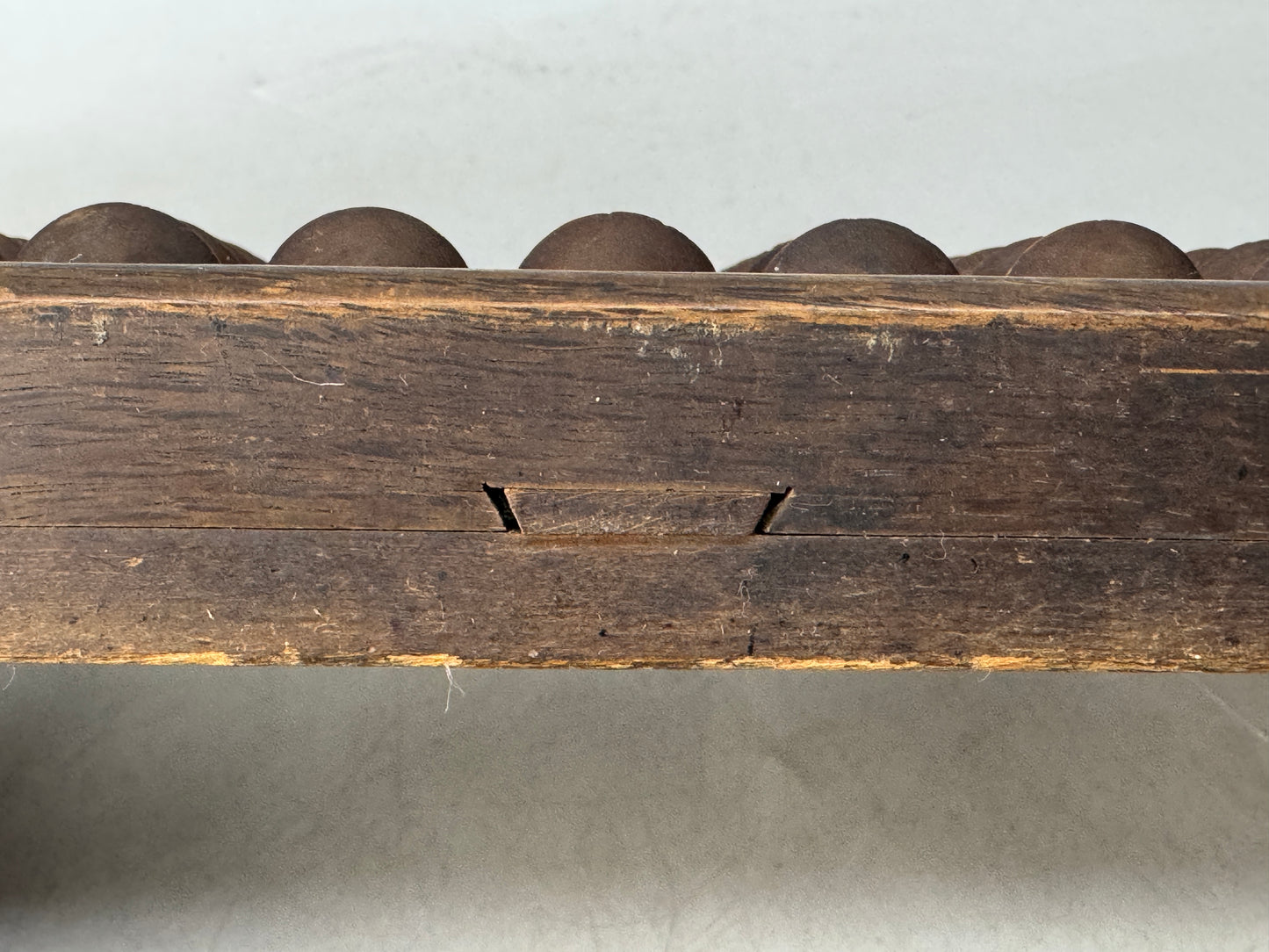Y8569 SOROBAN wooden abacus 5 beads calculator Japan antique stationery math