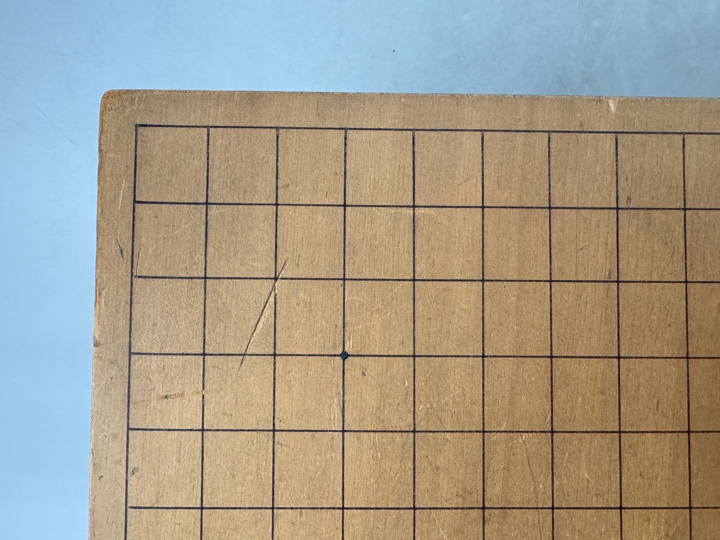 Y8586 GO wooden board with legs abstract strategy game mind sport Japan antique