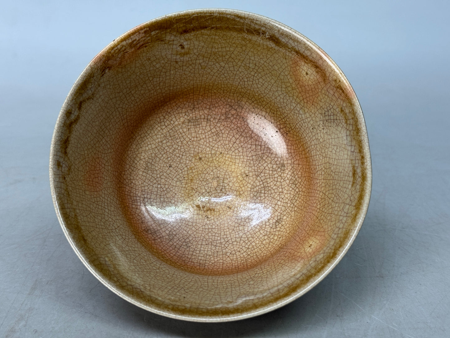 Y8621 CHAWAN Hagi-ware bowl Warikodai Ko-Hagi Japan antique tea ceremony pottery