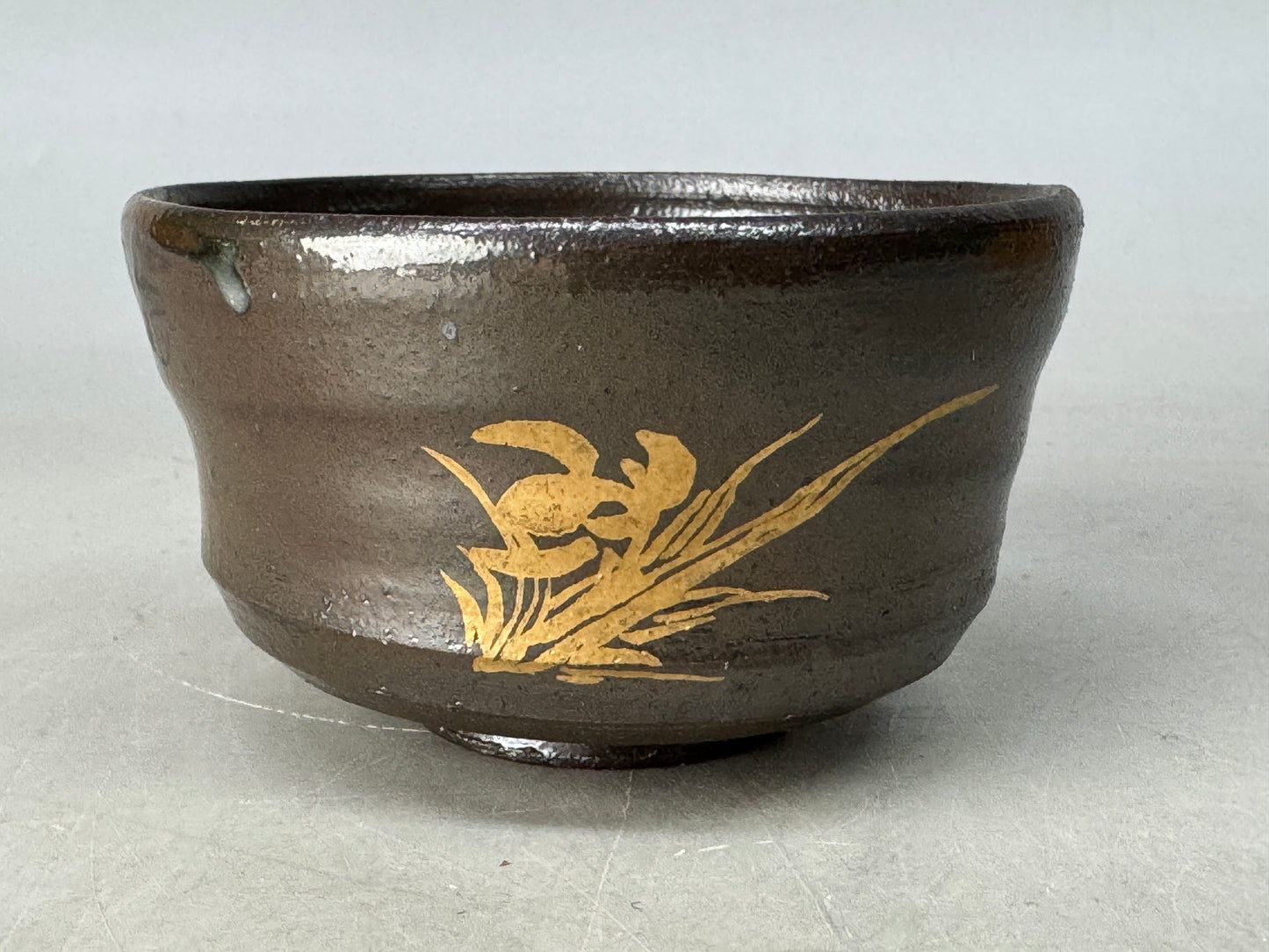 Y8685 CHAWAN Shibukusa-ware bowl signed box Japan antique tea ceremony teacup