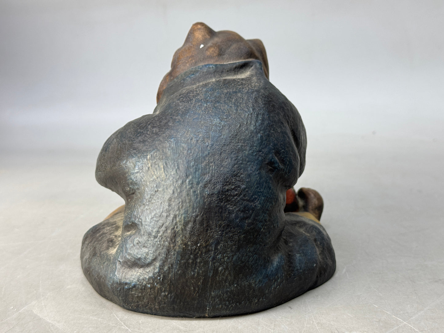 Y8686 OKIMONO Seto-ware Raccoon figurine signed box Japan antique decor interior