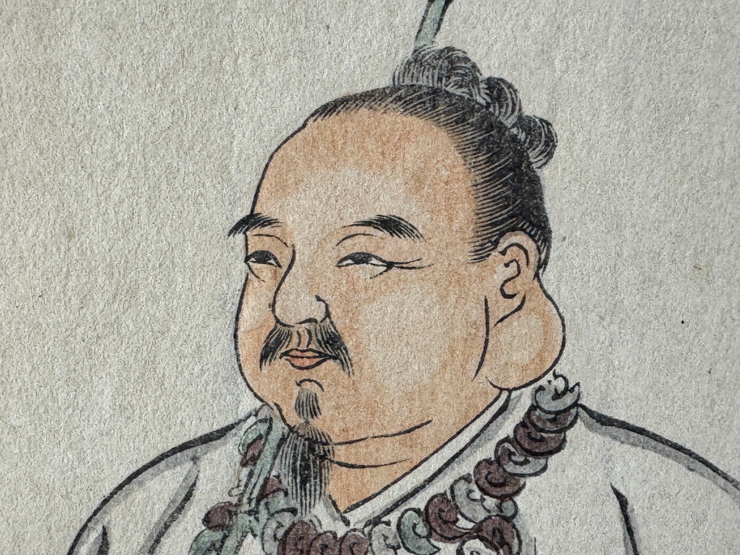 Y8700 WOODBLOCK PRINT Fisherman single piece Japan Ukiyoe antique art interior