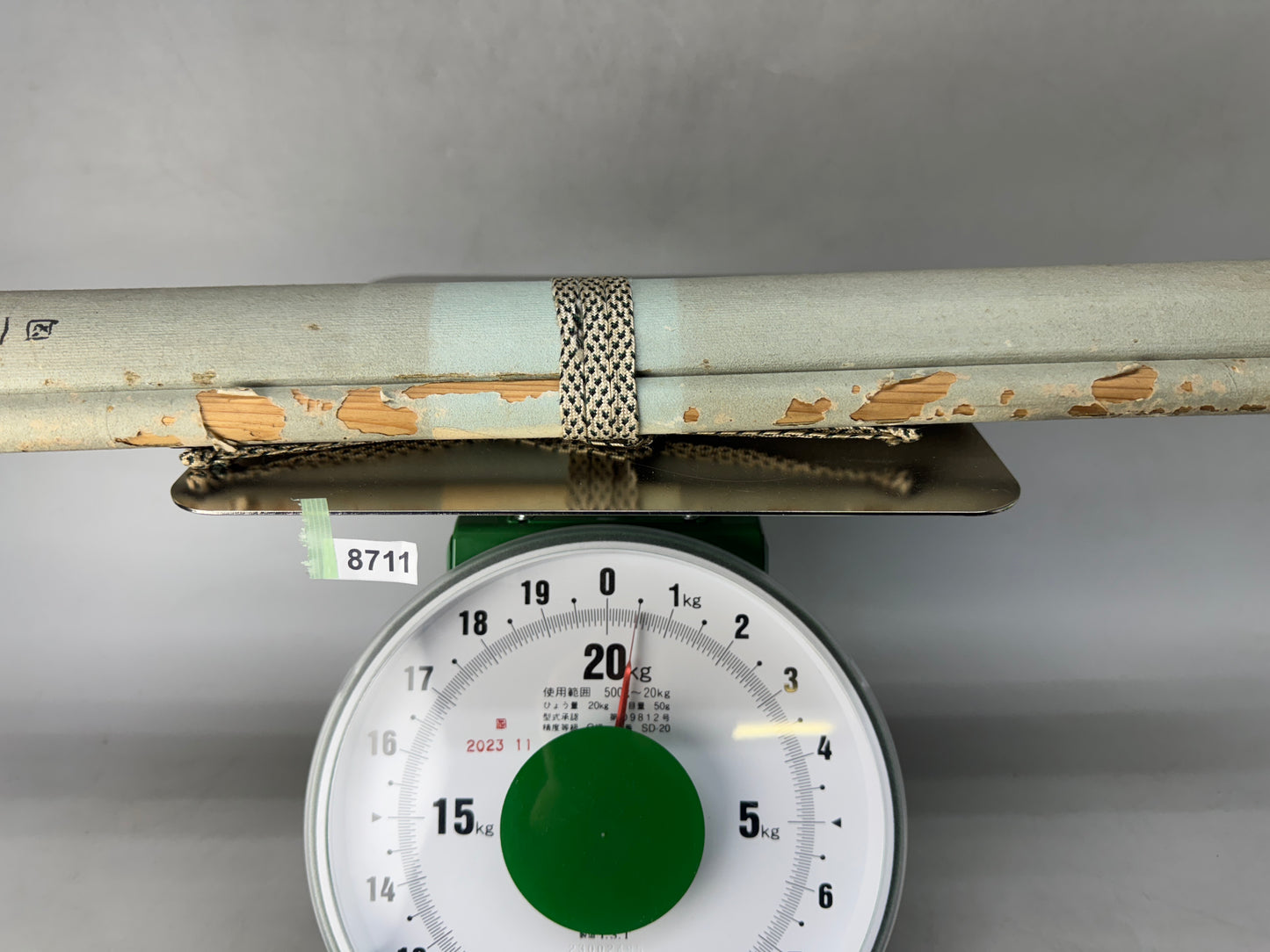 Y8711 KAKEJIKU Ink painting landscape signed Japan antique hanging scroll decor