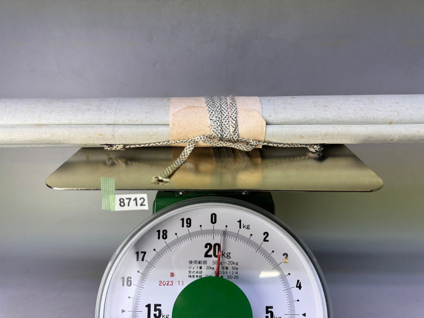 Y8712 KAKEJIKU Buddhist painting signed Japan antique hanging scroll interior