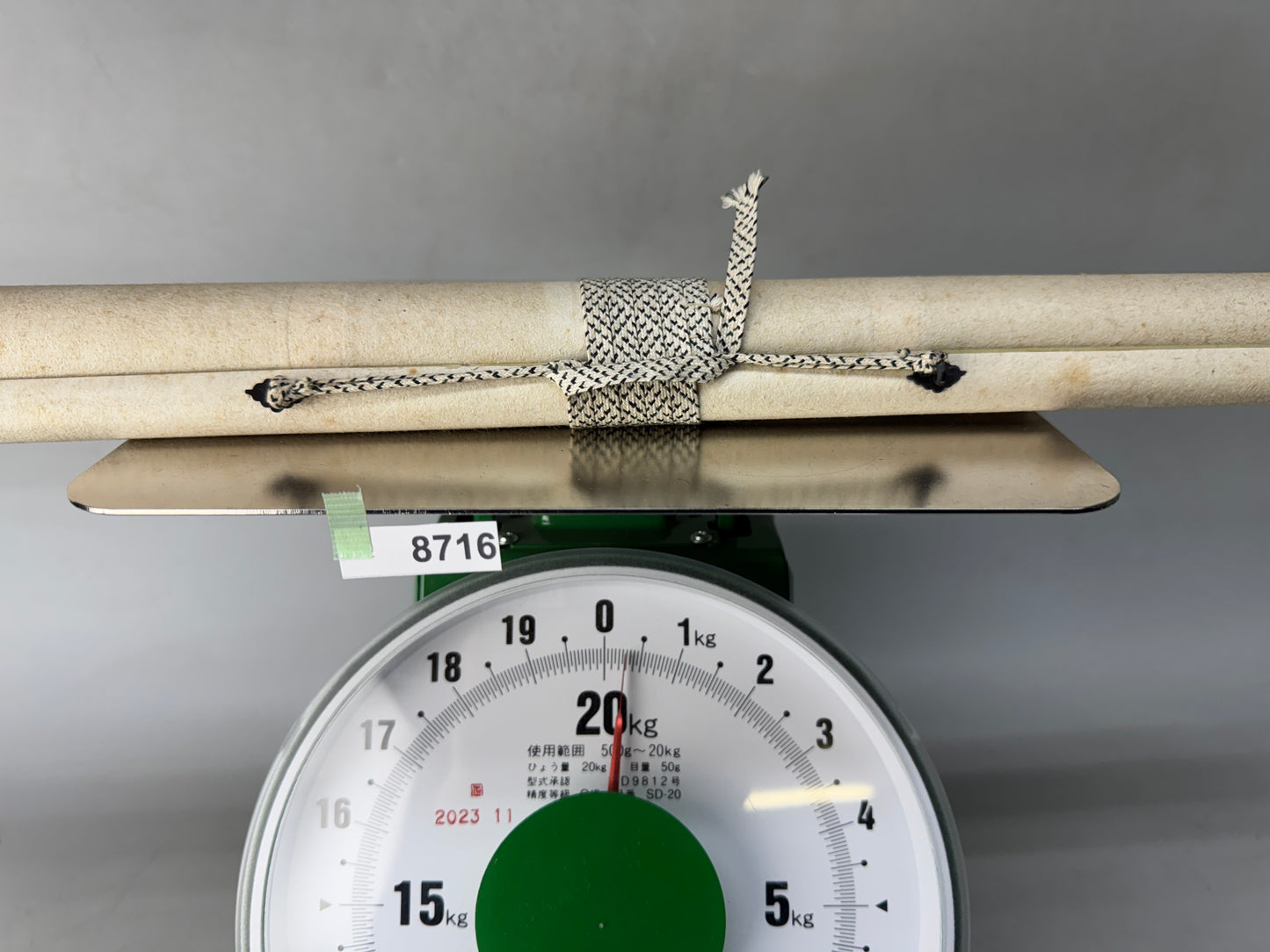 Y8716 KAKEJIKU Letter mail epistle Japan antique hanging scroll decor interior