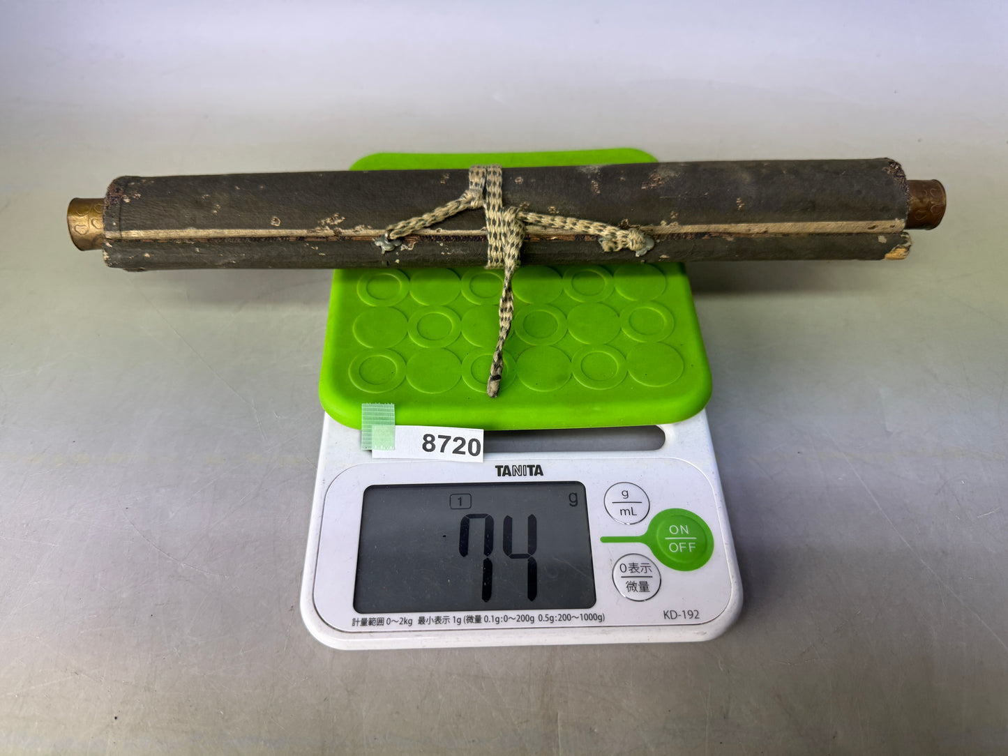 Y8720 KAKEJIKU Buddhist painting Karasu Tengu Fox Japan antique hanging scroll