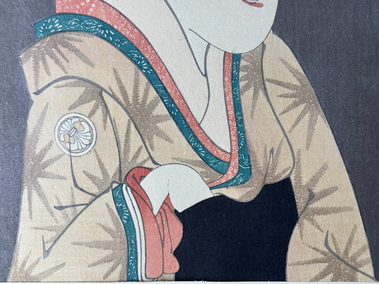 Y8736 WOODBLOCK PRINT Reprint edition Sharaku Japan Ukiyoe antique art interior