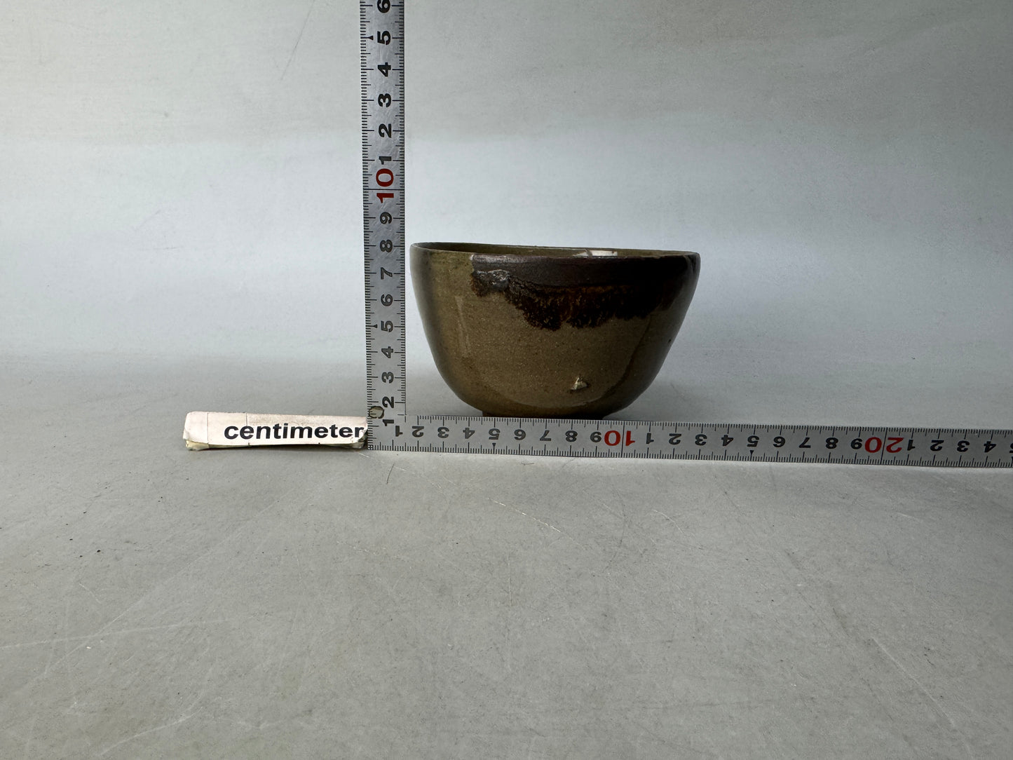 Y8742 CHAWAN Karatsu-ware Ekaratsu bowl mikazukikodai Japan antique tea ceremony