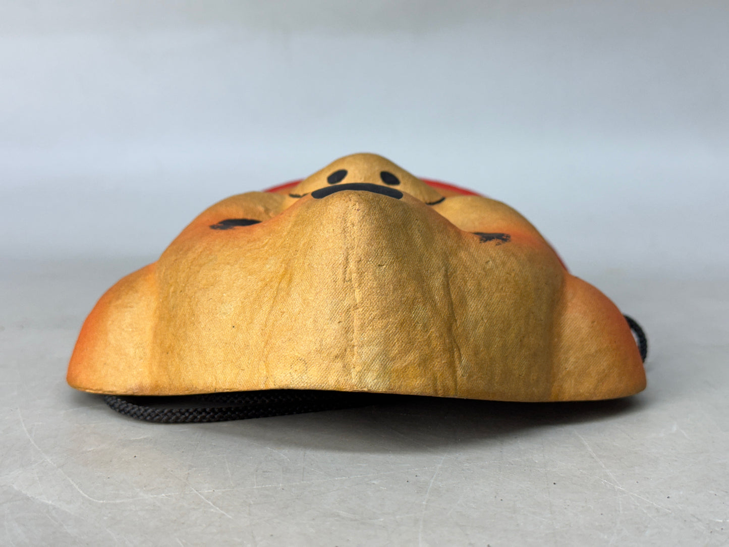Y8760 MASK Daikoku deity fortune wealth papier mache Japan antique omen interior
