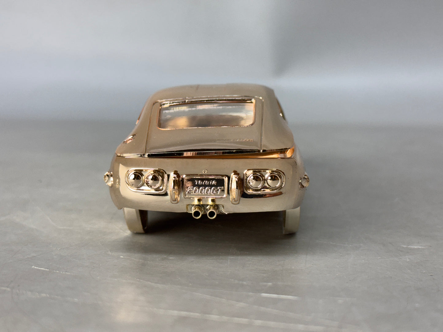 Y8809 OKIMONO Toyota 2000GT cigarette case miniature car box Japan antique