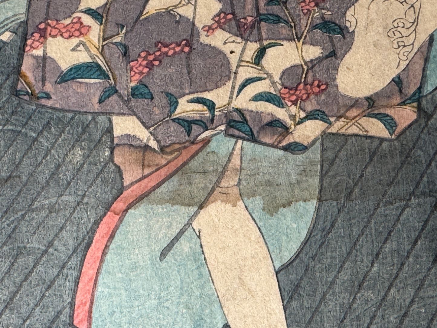Y8818 WOODBLOCK PRINT Kuniyoshi Satomi Hakkenden 2 pieces Japan Ukiyoe antique