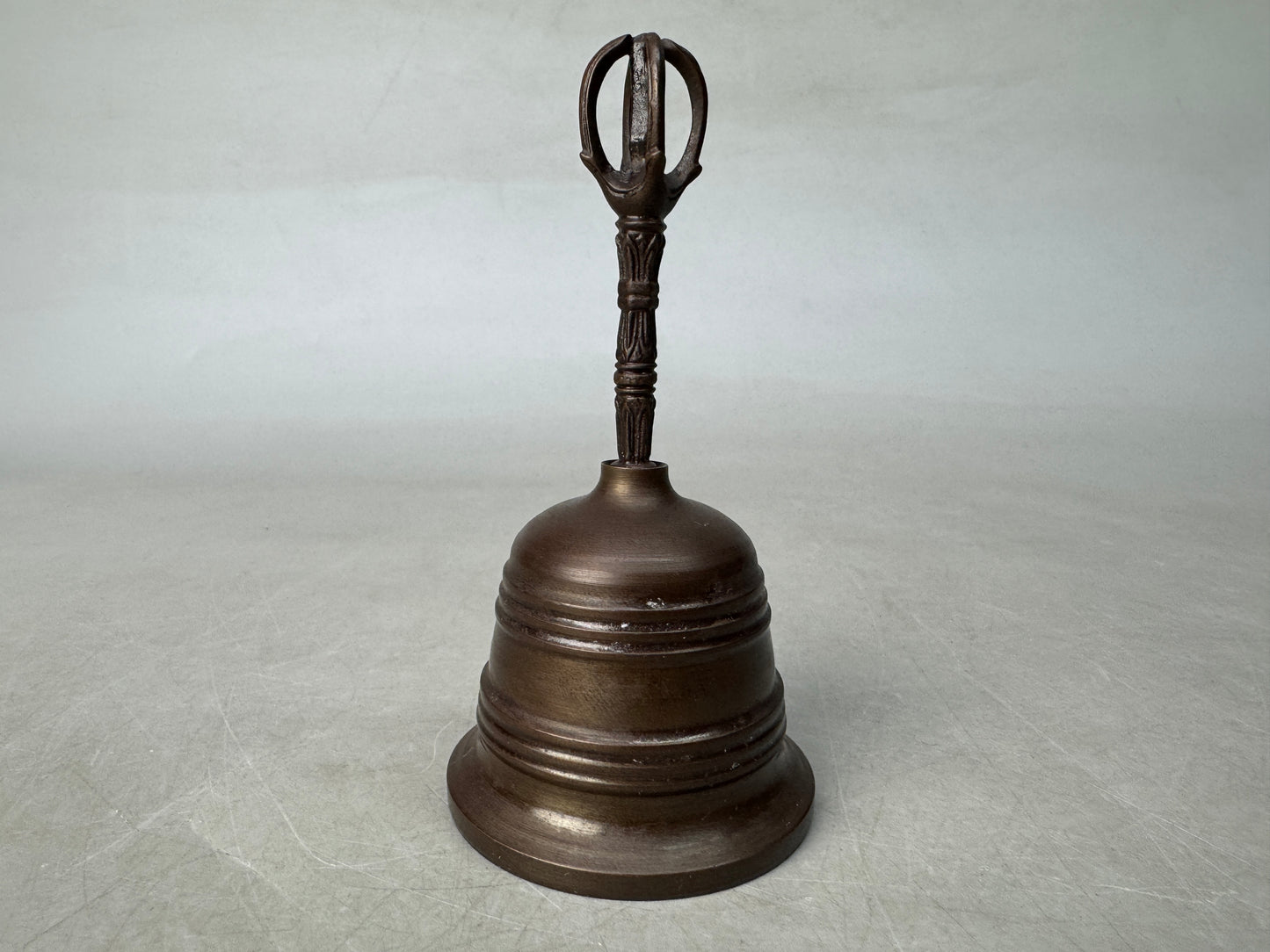 Y8863 Buddhist Altar Equipment Gokorei bell Esoteric Buddhism tool Japan antique