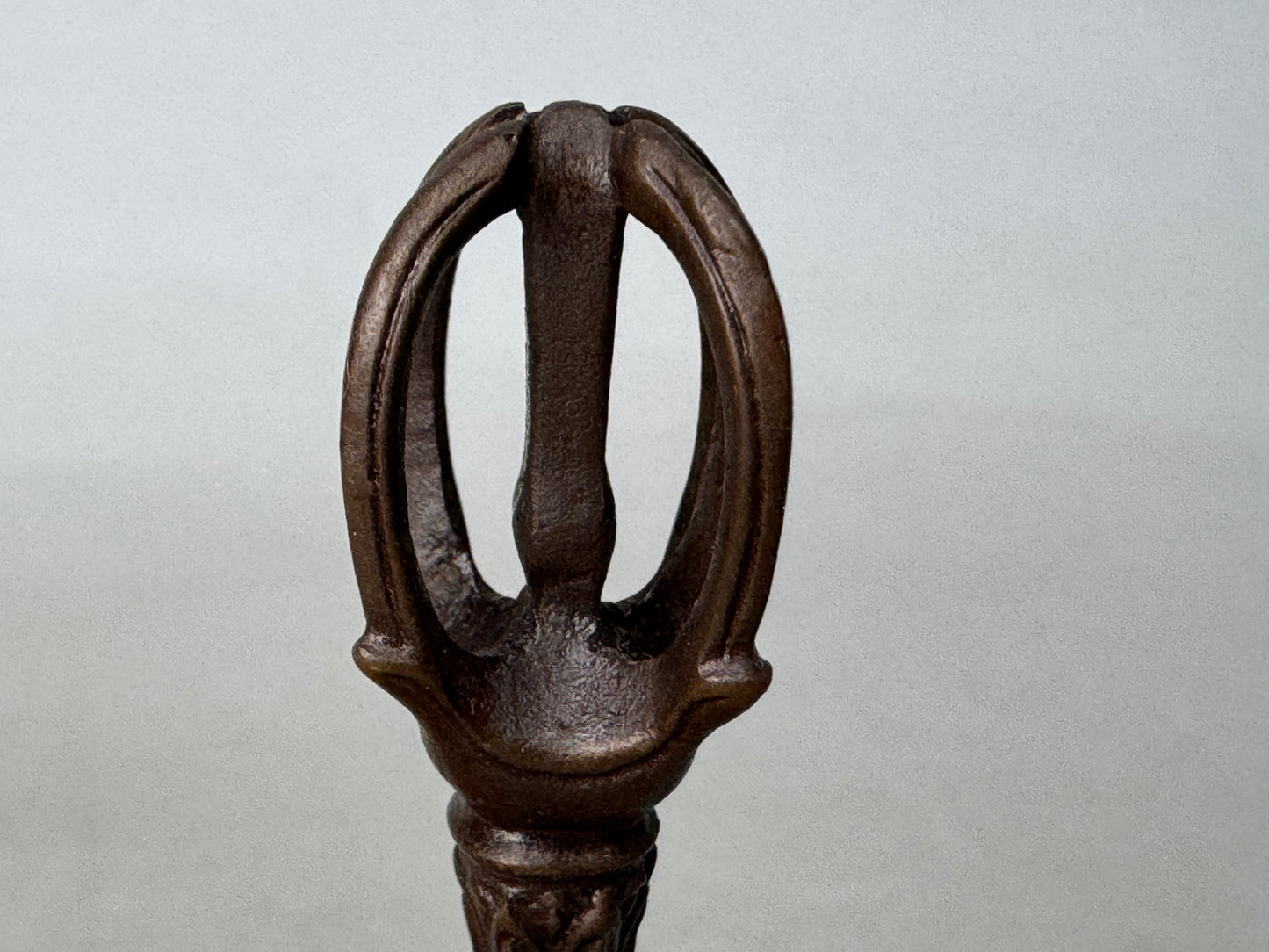 Y8863 Buddhist Altar Equipment Gokorei bell Esoteric Buddhism tool Japan antique