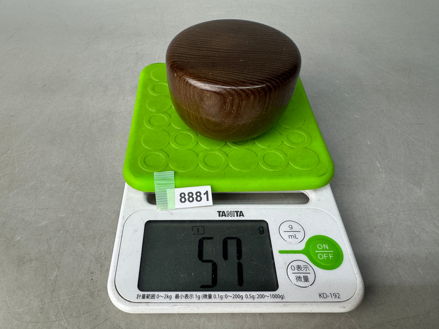 Y8881 NATUME Makie wooden Caddy mulberry wood Japan Tea Ceremony antique case