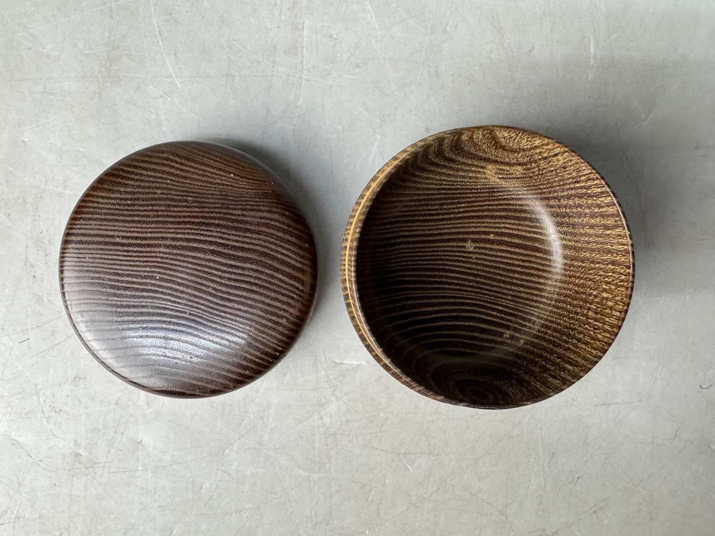 Y8881 NATUME Makie wooden Caddy mulberry wood Japan Tea Ceremony antique case