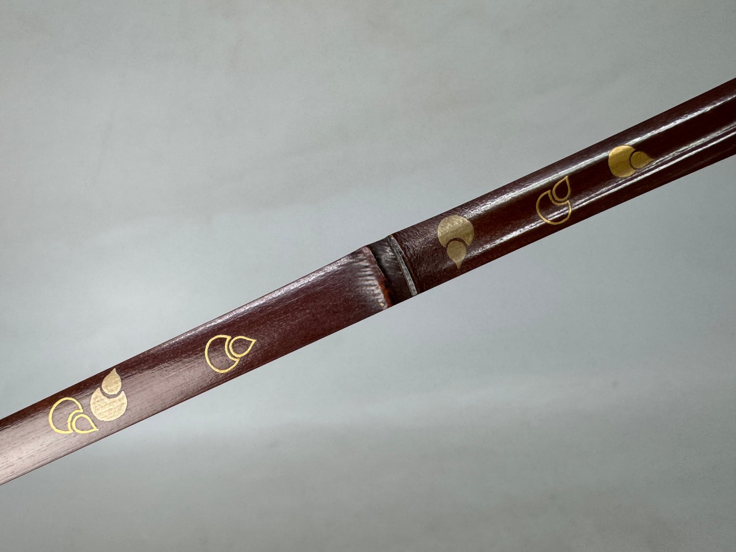 Y8885 CHASHAKU Maikie Bamboo scoop spoon box Japan Tea Ceremony utensils antique
