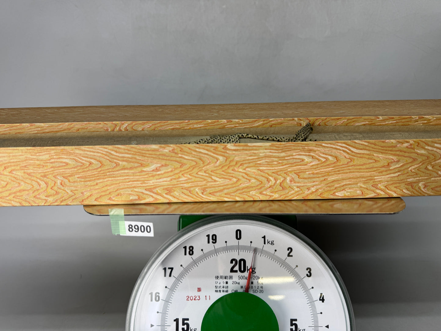 Y8900 KAKEJIKU Ebisu Daikoku signed Japan antique hanging scroll interior decor