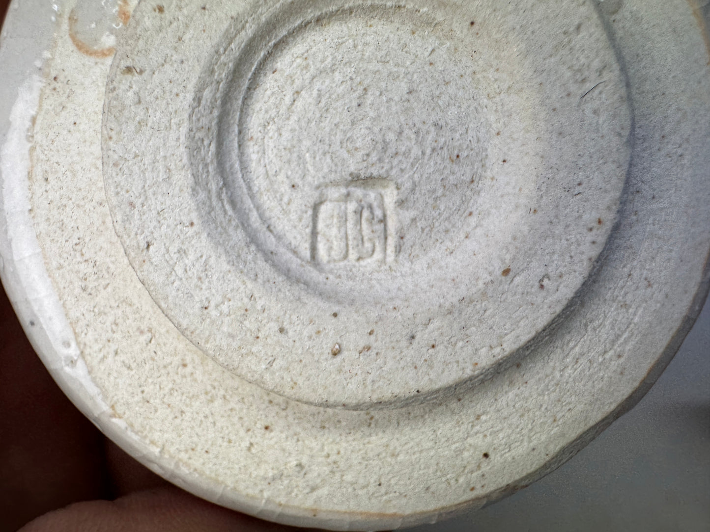 Y8909 CHAWAN Mino-ware Sake cup set of 3 signed box Japan antique tableware