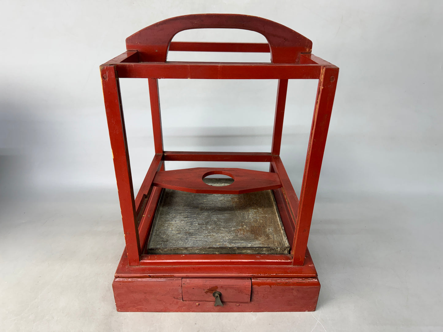Y8931 ANDON Ariake Lantern candlestick folk item Japan antique vintage tool