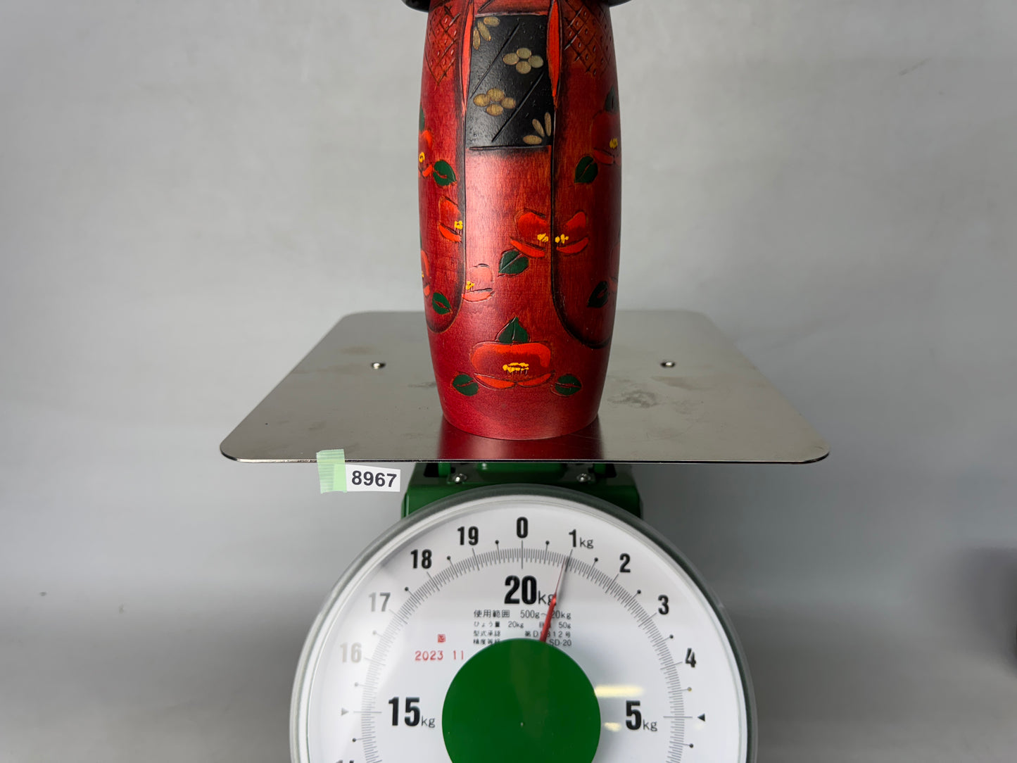 Y8967 NINGYO modern Kokeshi doll original figure Toshiharu Japan interior decor