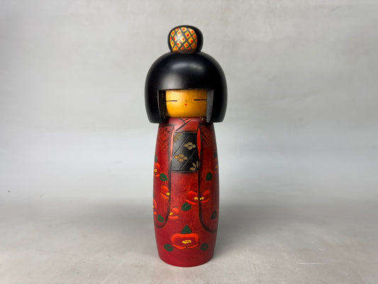 Y8967 NINGYO modern Kokeshi doll original figure Toshiharu Japan interior decor