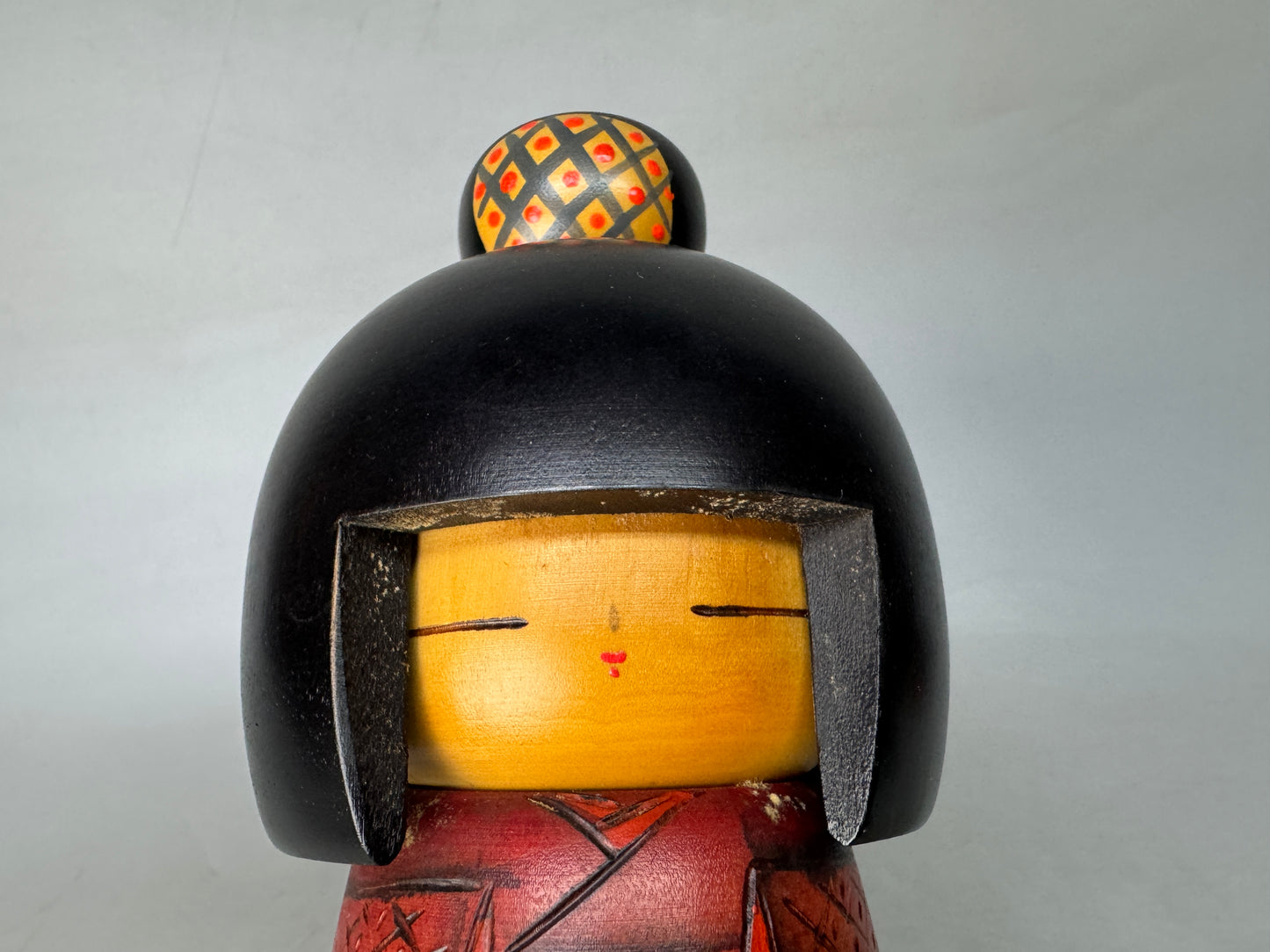 Y8967 NINGYO modern Kokeshi doll original figure Toshiharu Japan interior decor